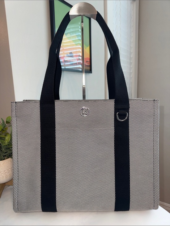 lululemon athletica Handbags - Lululemon Two-Tone Canvas Tote Bag 10L